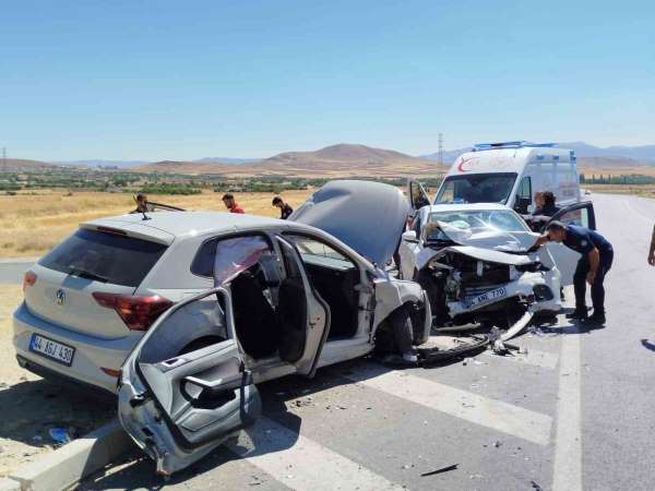 Elazığ'da trafik kazası: 7 yaralı