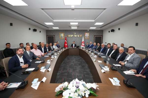 Hatay ve Suriye arasındaki ticari ilişkilerin geliştirilmesi planlanıyor