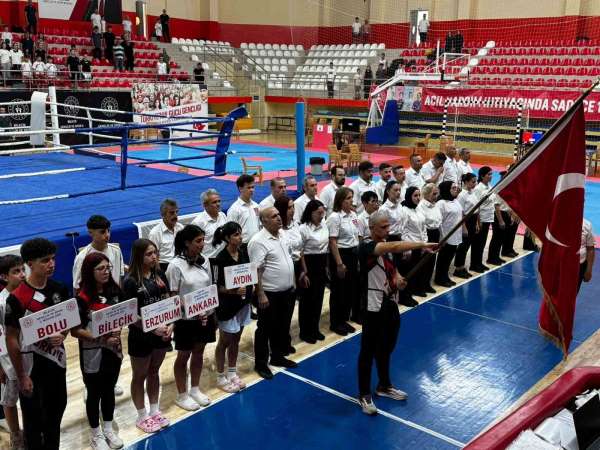 Bilecik'te İller Arası Kick Boks Şampiyonasına 21 ilden 480 sporcu katıldı