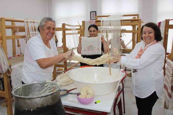 İpliği yemek yapar gibi hazırlanıyor: 'Gümüşhacıköy kıvratma dokuması'nı 50 yıl sonra yeniden dokudular