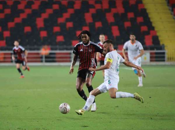 Trendyol Süper Lig: Gaziantep FK: 1 - Alanyaspor: 1