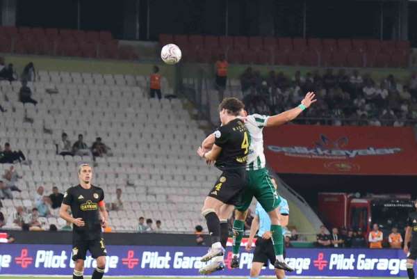 Trendyol Süper Lig: Konyaspor: 0 - Çaykur Rizespor: 1