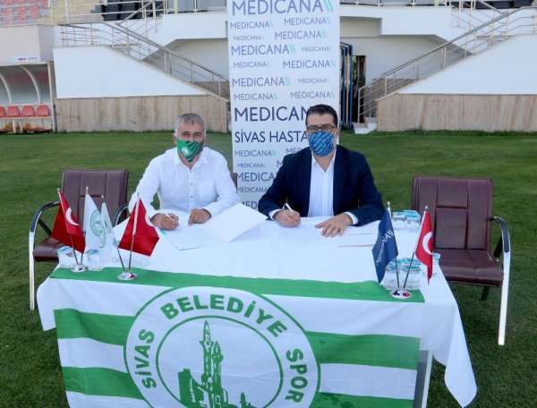 Sivas Belediyespor'un sağlık sponsoru Medicana Hastanesi oldu 