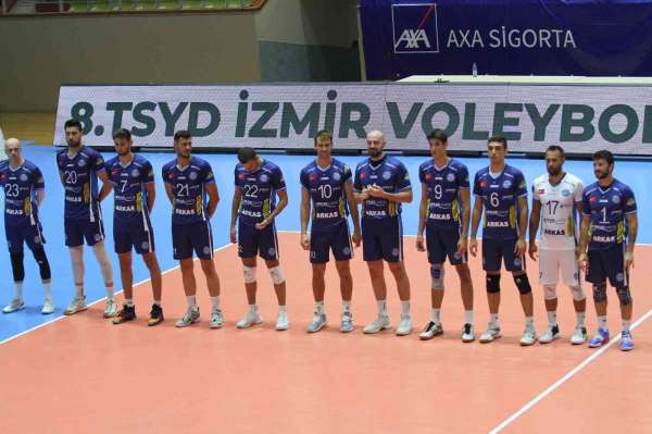 8 TSYD İzmir Voleybol Turnuvasında ilk gün tamamlandı - İzmir haber