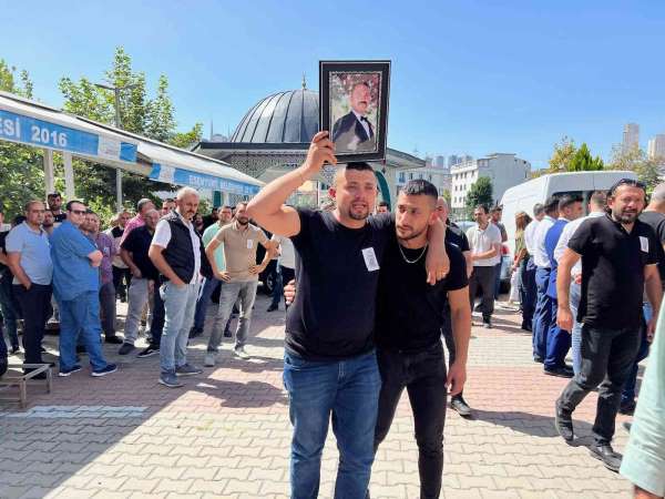 Bıçaklanarak öldürülen güvenlik görevlisi Tuğrul Okudan son yolculuğuna uğurlanıyor - İstanbul haber