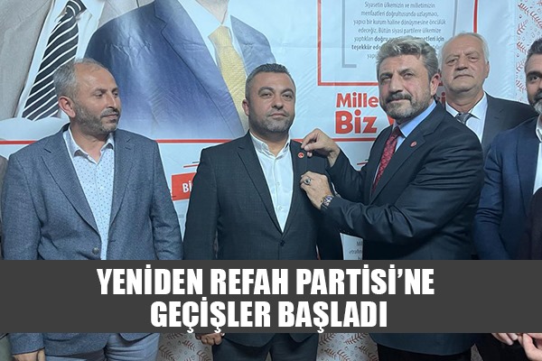 Yeniden Refah Partisi Samsun İl Başkanlığı'na geçişler başladı