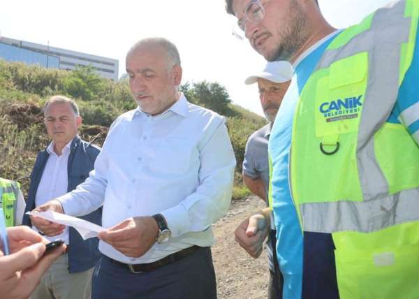 Başkan Sandıkçı: 'Canik'imizi projeler ve yatırımlarla ihya etmeye devam ediyoruz'