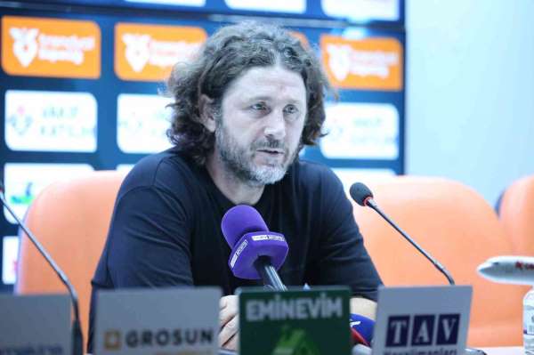 Fatih Tekke: 'Bugün oyun anlamında hiç iyi olmayan bir Alanyaspor vardı'