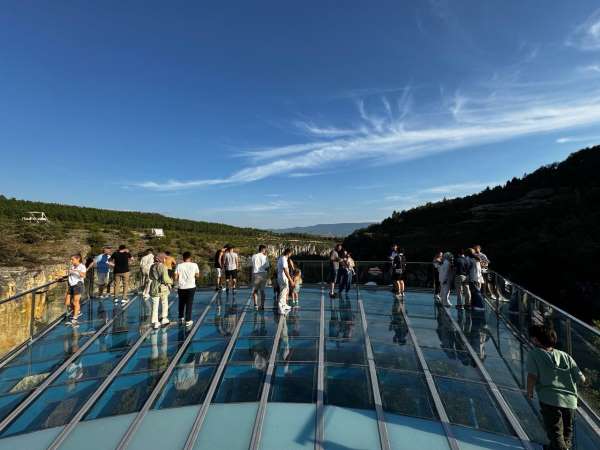 Türkiye'nin ilk cam seyir terasından 6 milyon 145 bin TL gelir sağlandı