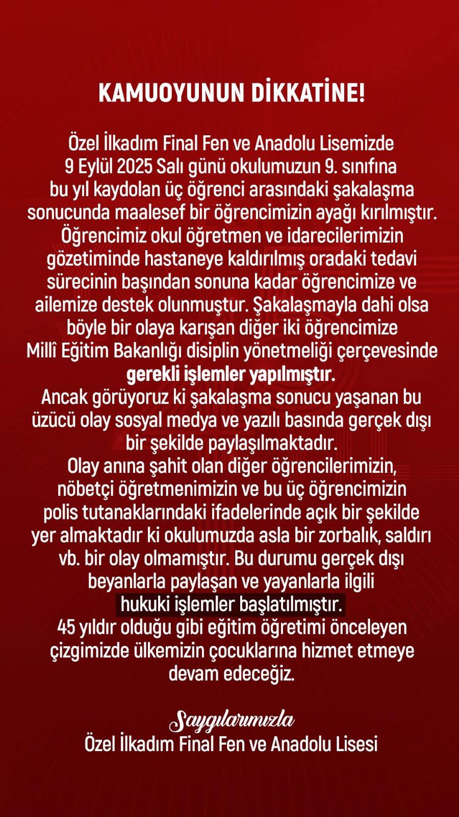 Samsun'da akran zorbalığı mı? Ayak kıran şakalaşma mı?