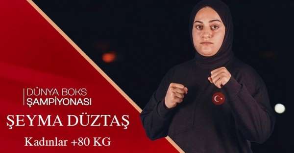 ETÜ'lü milli sporcu Şeyma Düztaş boksta dünya üçüncüsü oldu