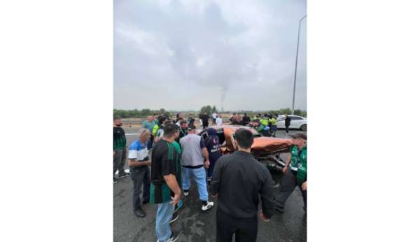 Otoyolda aracın hurdaya döndüğü kazada acı haber: Karı koca hastanede vefat etti