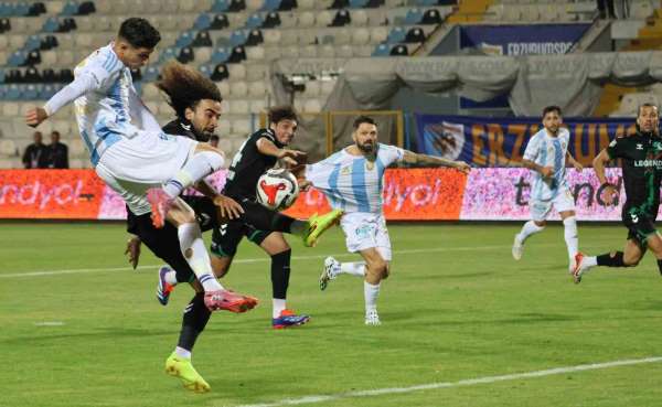 Trendyol 1. Lig: Erzurumspor FK: 1 - Sakaryaspor: 1