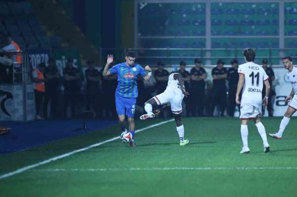 Trendyol Süper Lig: Çaykur Rizespor: 0 - Gençlerbirliği: 0