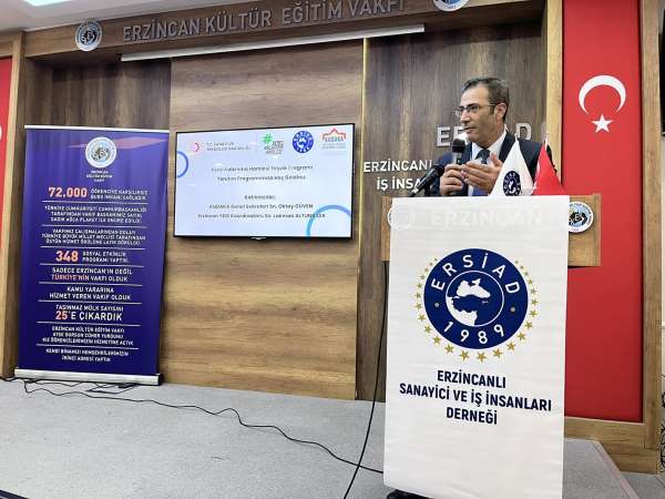 Yerel Kalkınma Hamlesi Teşvik Programı ve Erzincan İçin Öngörülen Yatırım Konuları İstanbul'da tanıtıldı