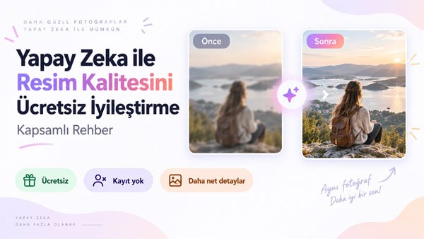 Yapay Zeka ile Resim Kalitesini Ücretsiz İyileştirme Kapsamlı Rehber