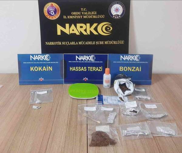Ordu'da uyuşturucu operasyonlarında 5 tutuklama