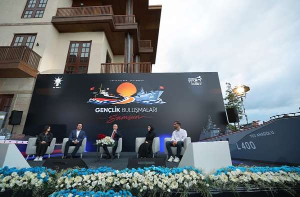Petek Genç, Cumhurbaşkanı Erdoğan'ı ağırladı