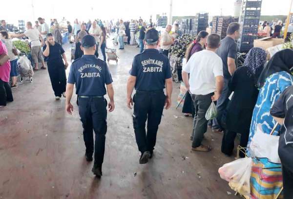 Şehitkamil'de pazar yerlerinde kapsamlı denetim