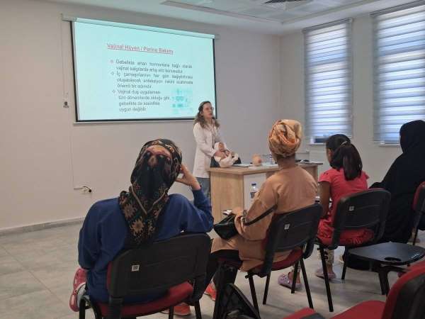 Sinop'ta anne adaylarına 'Gebe Okulu' eğitimi
