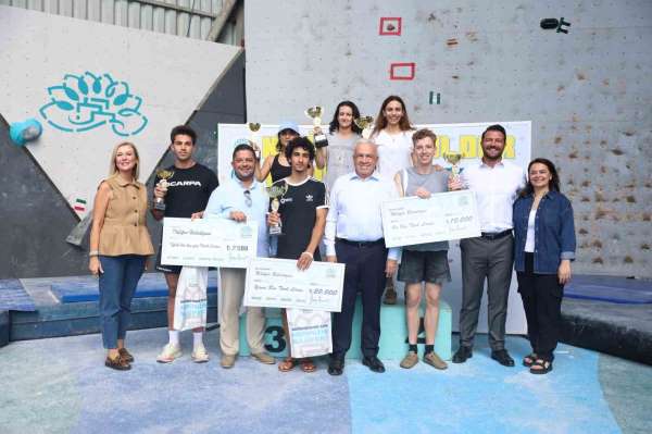 Tırmanış tutkunları Nilüfer'de buluştu
