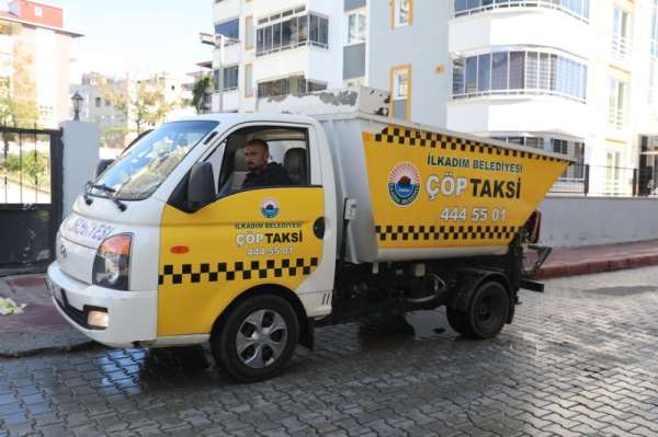 İlkadım 'da 'Alo Çöp Taksi' hizmete girdi 