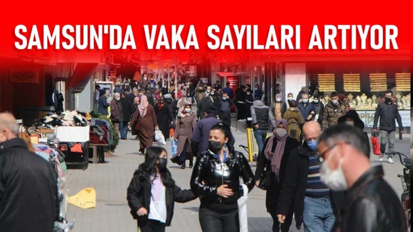 Samsun'da vaka sayıları artıyor