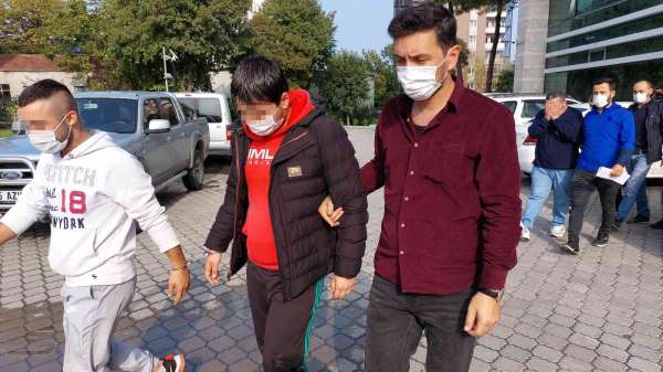 Samsun'da sokak satıcılarına uyuşturucu operasyonda 5 tutuklama
