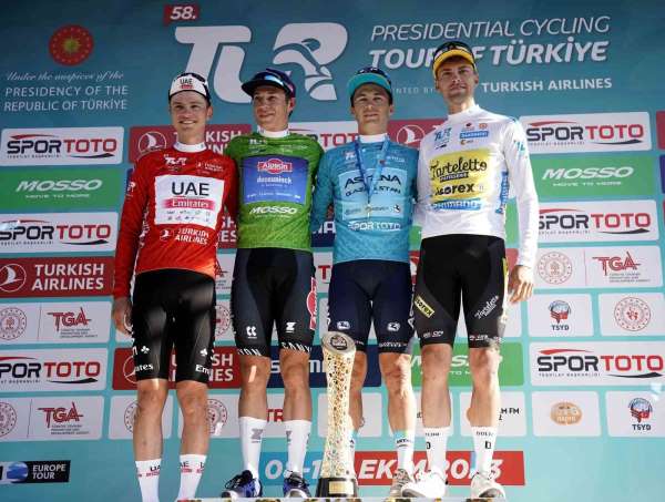 58. Cumhurbaşkanlığı Türkiye Bisiklet Turu'nun şampiyonu Alexey Lutsenko oldu
