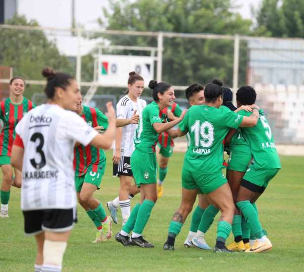 Amedspor Kadın Futbol Takımı, Beşiktaş'ı 1-0 mağlup etti