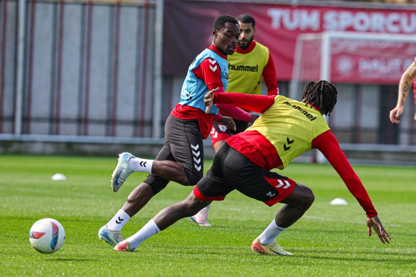 Samsunspor, Fenerbahçe maçı hazırlıklarını sürdürdü