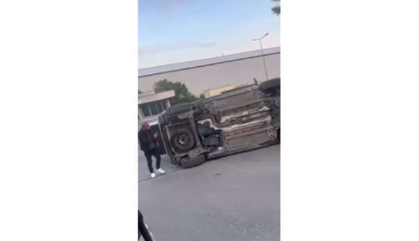 Esenyurt'ta trafik tartışması kaza ile sonuçlandı