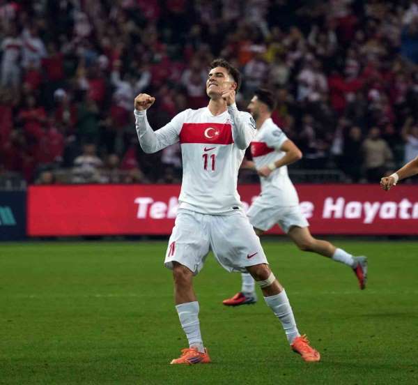 Kenan Yıldız, milli takımdaki 5. golünü atı