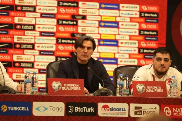 Vincenzo Montella: 'İlk yarıda maçı bitirmek beni mutlu etti'
