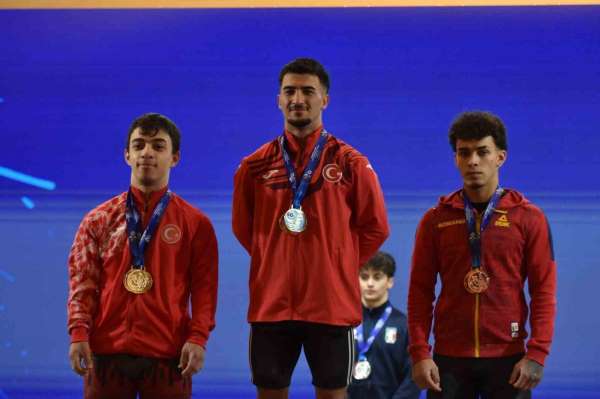 BARÜ'lü milli sporculardan Avrupa Halter Şampiyonası'nda 5 madalya
