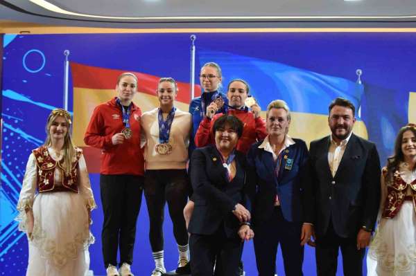 Gençler ve U23 Avrupa Halter Şampiyonası'nda milli sporculardan 5 madalya daha