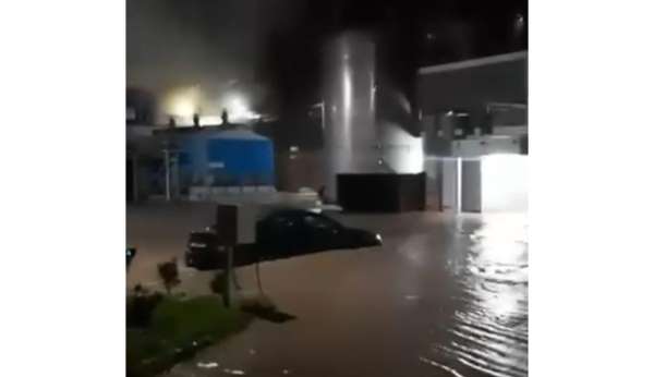 Kocaeli'de dev tesisler sular altında kaldı