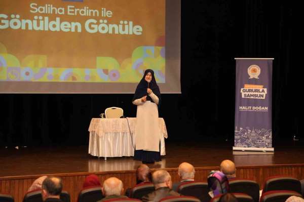 Saliha Erdim'den 'Gönülden Gönüle' konferansı