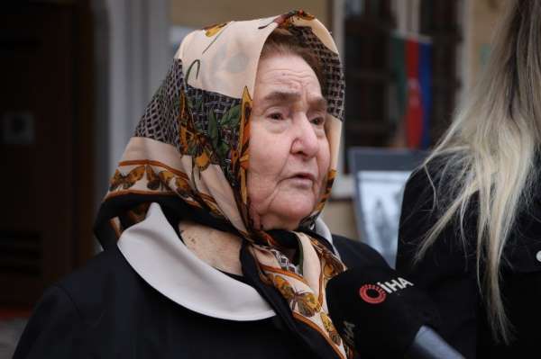 Azerbaycan'ın milli kahramanı İskender Aznaurov'un annesi: 'Şehit oğlumun ruhu ş