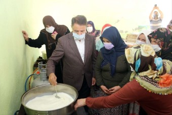 Atakum Belediyesi 'Doğal Peynir Üretim Atölyesi' ile kadınların gelirini artıracak