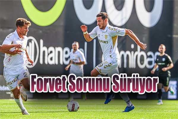 Samsunspor'da Forvet Sorunu Sürüyor