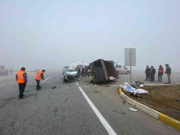 Afyonkarahisar'da trafik kazası: 7 yaralı