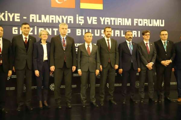Türkiye-Almanya İş ve Yatırım Forumu Gaziantep'te düzenlendi