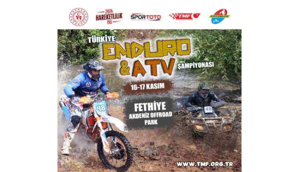 Türkiye Enduro şampiyonasının finali Fethiye'de gerçekleşecek