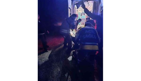 Alkollü sürücünün kullandığı araç şarampole yuvarlandı: 1 yaralı