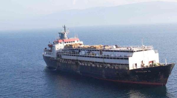 Bandırma açıklarında 24 gün bekletilen Spiridon II hayvan gemisi geri dönüş yolunda: Uzmanlardan 'acil tehdit'