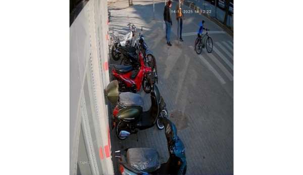 Mustafakemalpaşa'da polis aracının çarptığı Ömer'in kaza görüntüleri ortaya çıktı