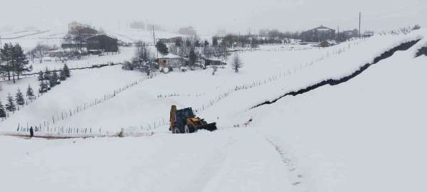 Ordu'da karla mücadele çalışmaları