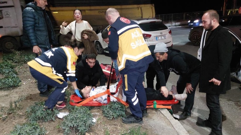 Samsun'da zincirleme trafik kazası: 4 yaralı