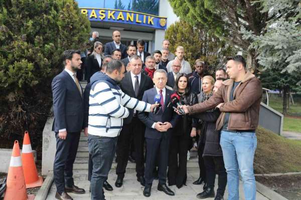 AK Parti Ankara milletvekillerinden, Ankaragücü'ne ziyaret